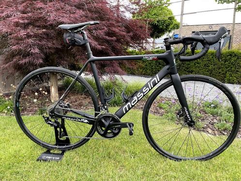 Massini Veneto Koersfiets (Carbon, Shimano 105), Fietsen en Brommers, Fietsen | Heren | Sportfietsen en Toerfietsen, Zo goed als nieuw