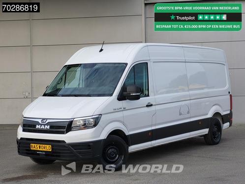 MAN TGE 3.140 Automaat L4H3 Airco Camera Parkeersensoren L3H, Auto's, Bestelwagens en Lichte vracht, Bedrijf, Te koop, Achteruitrijcamera