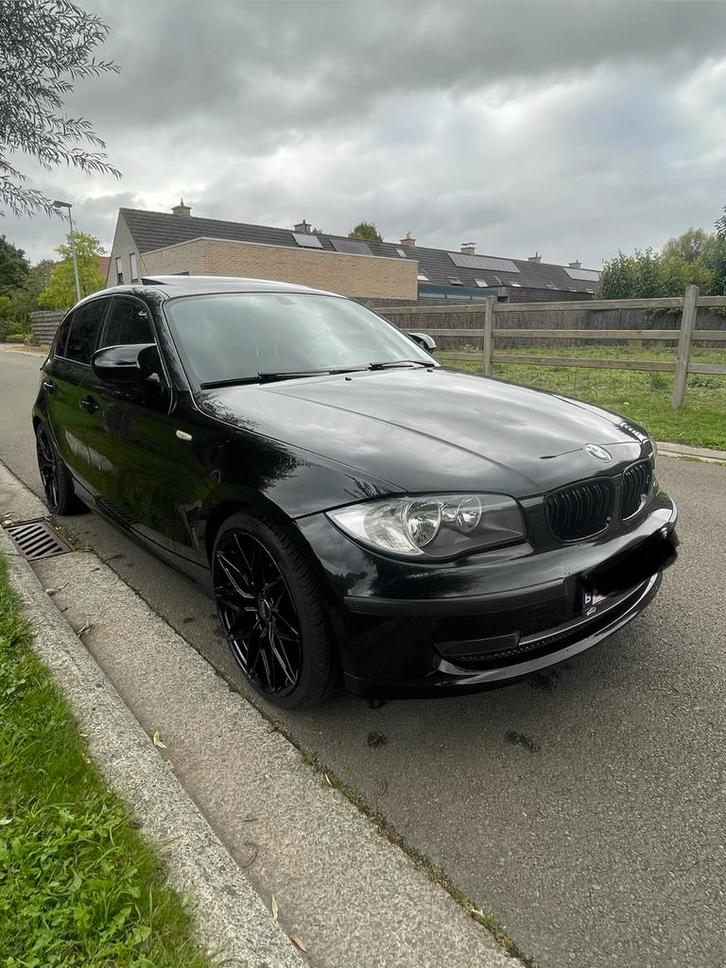Bmw 116i, Auto's, BMW, Particulier, 1 Reeks, Open dak, Panoramadak, Start-stop-systeem, Benzine, 5 deurs, Handgeschakeld, Zwart