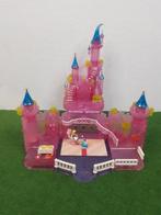 Polly pocket kasteel roze, Ophalen, Zo goed als nieuw, Poppenhuis