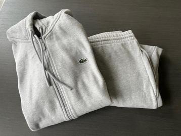 Lacoste Sports Hooded Tracksuit M/L - Trainingspak - silver  beschikbaar voor biedingen