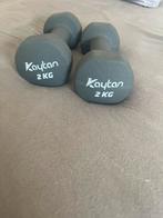 Kaytan gewichten, 2 stuks van 2 kg, Ophalen, Zo goed als nieuw, Halterset