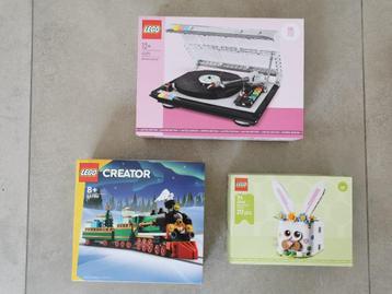 Set van 3 promotionele Lego 40699 40700 40764 beschikbaar voor biedingen