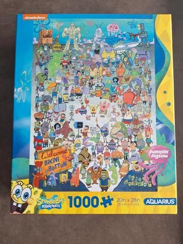 Spongebob puzzel 1000 stukjes nieuwstaat beschikbaar voor biedingen