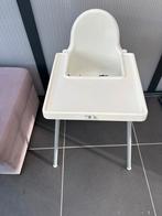 Kinder eetstoel met tafelblad en riem, Kinderen en Baby's, Kinderstoelen, Ophalen, Zo goed als nieuw