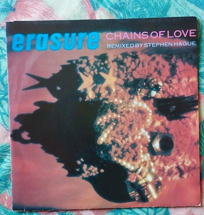 Erasure.  chains of Love, Cd's en Dvd's, Vinyl | Pop, Zo goed als nieuw, 1980 tot 2000, Ophalen of Verzenden
