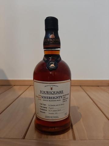 rhum Foursquare Sovereignty, Enlèvement ou Envoi