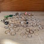 Verschillende soorten ringen, Handtassen en Accessoires, Ringen, Ophalen of Verzenden, Zo goed als nieuw, Dame of Heer, Zilver