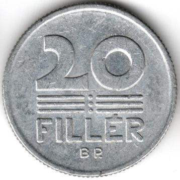 Hongrie : 20 Filler 1983 KM#573 Ref 16222, Enlèvement ou Envoi, Hongrie, Monnaie en vrac