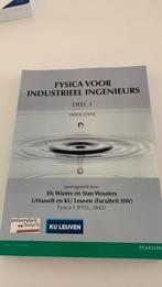 Boek Fysica voor Industrieel Ingenieurs Deel 1, Gelezen, Overige niveaus, Ophalen of Verzenden, Pearson