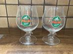 Palm bier glazen ( glas ) paardje in voet # 2, Verzamelen, Ophalen of Verzenden, Bierglas