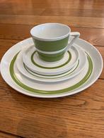 S&P servies groen/wit. 40-delig, Ophalen, Bord(en)