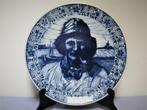 Delfts Blauw Platter—Chemkefa—Volendam Holland Series - Nr.1, Ophalen of Verzenden