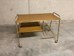 Vintage platenspeler tafeltje, Huis en Inrichting, Tafels | Bijzettafels, Ophalen, Gebruikt