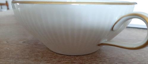 24x THOMAS ROSENTHAL koffie + soep servies GLORIANA goudrand, Huis en Inrichting, Keuken | Servies, Zo goed als nieuw, Compleet servies