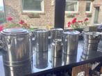 Lot inox : : conteneur /seau / pots / etc…., Enlèvement, Utilisé, Inox, Autres types