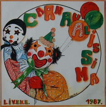 vinyl:  CARNAVALISSIMA  1987  - Limbugs carnaval beschikbaar voor biedingen