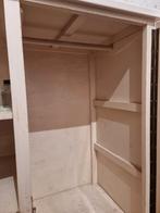 Ancienne armoire blanche vintage pour enfants, Enlèvement