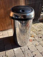 Brabantia Touch Bin Vuilbak -60L - INOX, Inox, 50 tot 75 cm, 40 liter of meer, Ophalen of Verzenden