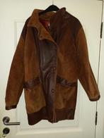 Oversized Leren Jas, Bruin, Maat 42/44 (L), Ophalen of Verzenden, Dynastie