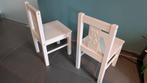 2 Ikea Kritter kinderstoelen wit, Kinderen en Baby's, Kinderkamer | Tafels en Stoelen, Ophalen, Gebruikt, Stoel(en)