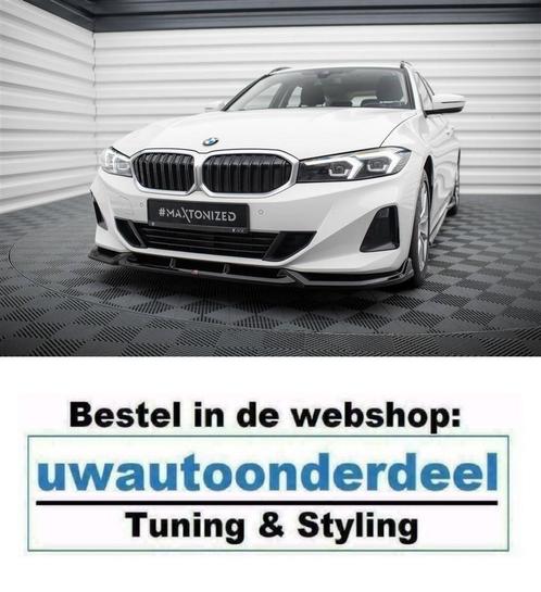 Maxton Design Spoiler Splitter Lip Voor Bmw G20 G21 LCI, Auto diversen, Tuning en Styling, Verzenden