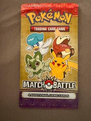 Pokémon Match Battle beschikbaar voor biedingen