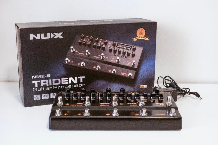 NUX Trident Amp Modeler / Multi-fx's, Muziek en Instrumenten, Snaarinstrumenten | Gitaren | Elektrisch, Zo goed als nieuw, Met versterker