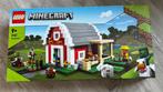 Lego 21187 Minecraft de rode schuur, Kinderen en Baby's, Ophalen, Nieuw, Lego