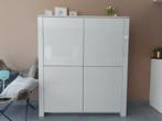 Barkast/dressoir lichtgrijs laqué, Huis en Inrichting, Kasten | Dressoirs, Ophalen