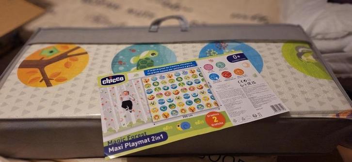 Speeltapijt playmat Chicco, Kinderen en Baby's, Speelgoed | Speelkleden, Zo goed als nieuw, Ophalen