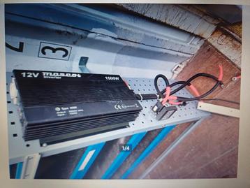 TRANSFORMATEUR POUR INSTALLATION VEHICULE 12V_220V, Enlèvement, Utilisé