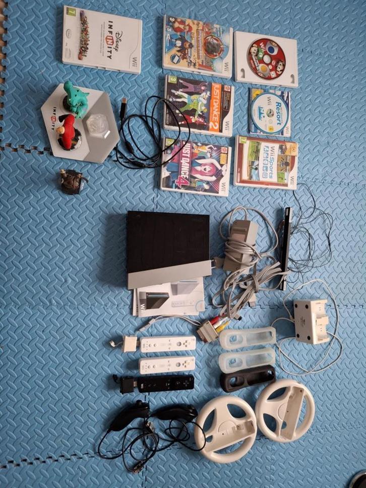 Nintendo wii + accessoires et jeux, Games en Spelcomputers, Games | Nintendo Wii, Gebruikt, Overige genres, 3 spelers of meer
