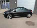 Peugeot 206cc 1600 16v, Auto's, Voorwielaandrijving, 4 zetels, Stof, Zwart