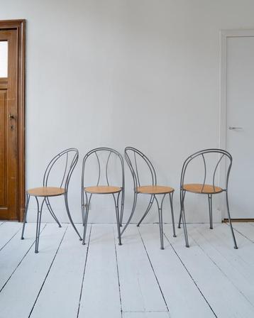 Set van 4 vintage IKEA PAJALA-stoelen beschikbaar voor biedingen
