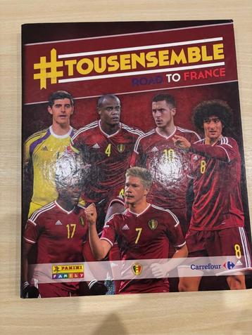 Leeg album #Tousensemble Road to France beschikbaar voor biedingen