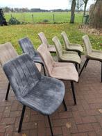 mooie stoelen 8 stuks, Ophalen, Gebruikt, Stof, Vijf, Zes of meer stoelen