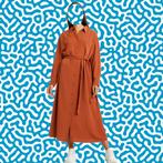 Beautiful orange shirt dress (one size), Kleding | Dames, Jurken, Maat 38/40 (M), Oranje, Ophalen of Verzenden, Monki