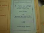40 leçons de solfége Armand Bournonville, Armand Bournonville, Enlèvement, Utilisé, Autres sujets/thèmes