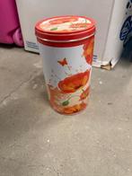 Boîte métallique Coquelicots, Collections, Enlèvement ou Envoi, Neuf