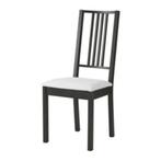 IKEA Borje eettafelstoelen / eetkamerstoelen - 4 stuks, Huis en Inrichting, Stoelen, Ophalen, Hout, Gebruikt, Zwart
