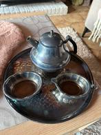Zilveren antieken theeservies, Huis en Inrichting, Ophalen, Gebruikt, Overige materialen