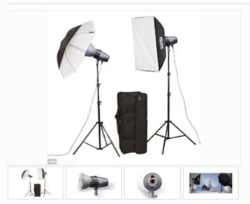 Studio flitser METZ set van 3 met toebehoren, Enlèvement, Comme neuf, Metz, Inclinable