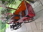 Bakfiets vogue, Gebruikt, Huif, 2 kinderen, Ophalen