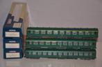 HERIS 12220-SET 14/15 -3 voitures SNCB-Epoche III-comme neuf, Envoi, Comme neuf