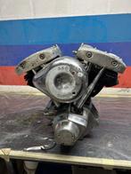 Harley late shovel shovelhead motor blok met delkron carter, Motoren, Ophalen, Gebruikt