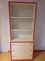 Jeugdkamer wit/rood, Kinderen en Baby's, Kinderkamer | Complete kinderkamers, Ophalen, Gebruikt