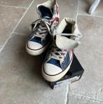 Baskets Converse (rétro), Enlèvement, Porté, Bleu, Baskets