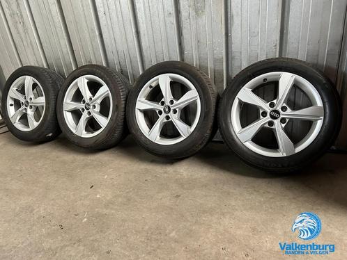 6mm! Originele Audi A4 B9 8W 17 inch velgen 5x112 zomerbande, Auto-onderdelen, Banden en Velgen, Banden en Velgen, Zomerbanden