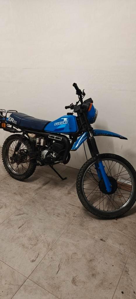 Suzuki ER21 50cc, Fietsen en Brommers, Brommers | Crossbrommers, Zo goed als nieuw, Suzuki, Ophalen